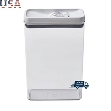 Airtight Flip-Tite Food Storage Container 17.3 Cup Stackable Dry Goods Storage