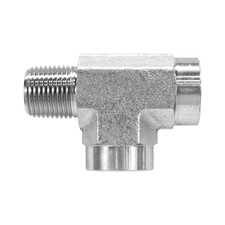 5602-04-04-04  HYDRAULIC FITTING  1/4" MALE PIPE X 1/4" FEMALE PIPE TEE