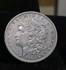 1884-S Morgan Dollar 1.00.Extra Fine.