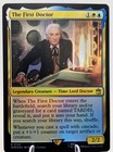 The First Doctor (FOIL) #128 Doctor Who Collector's Edition Rare NM