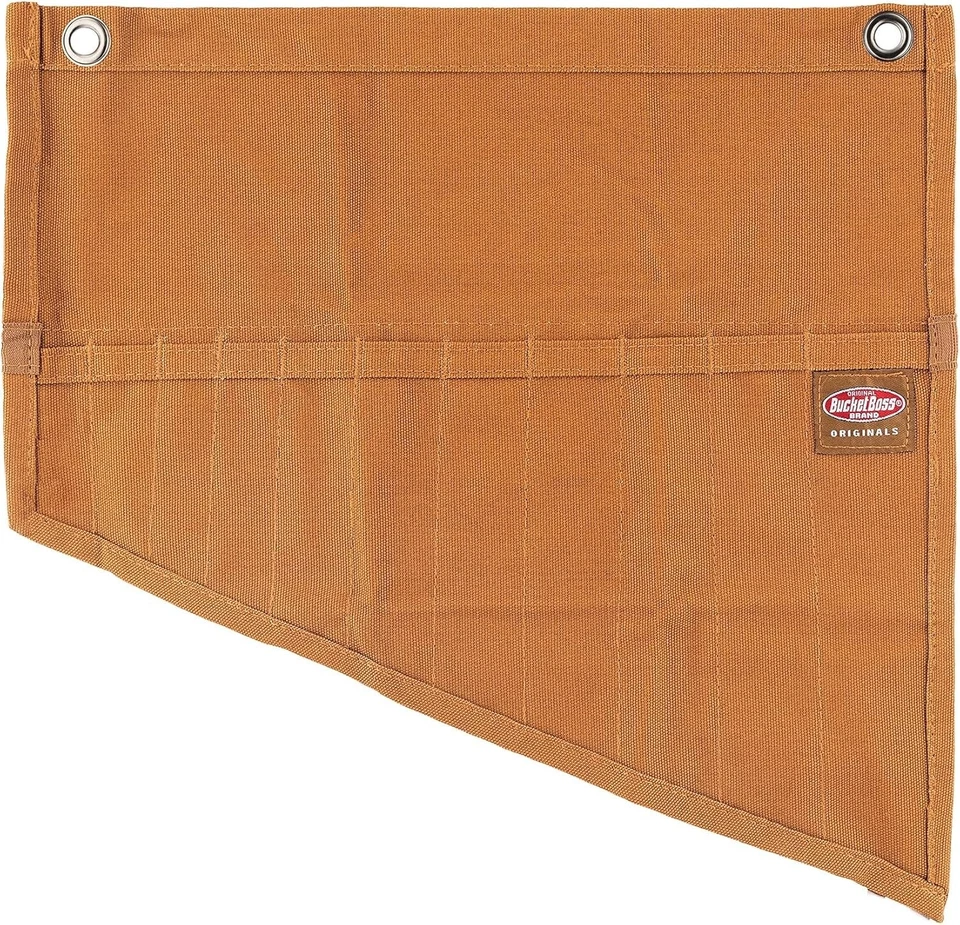 BucketBoss 70003 Tool and Wrench Set Roll with 11 Pockets in Brown - Image 3 of 4