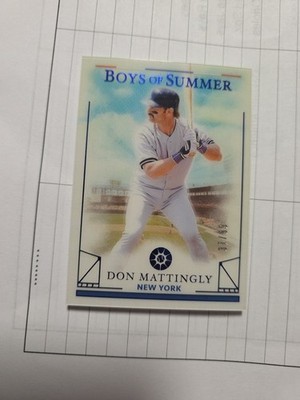 2024 Panini Boys of Summer - Don Mattingly - Yankees  /99