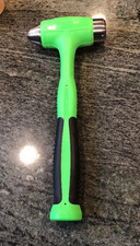 Snap-on Tools New Green 32oz Soft Grip Dead Blow Ball Peen Hammer Hbbd32g