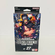 NEW SEALED One Piece TCG: Black - Marshall D. Teach Starter Deck [ST-27]