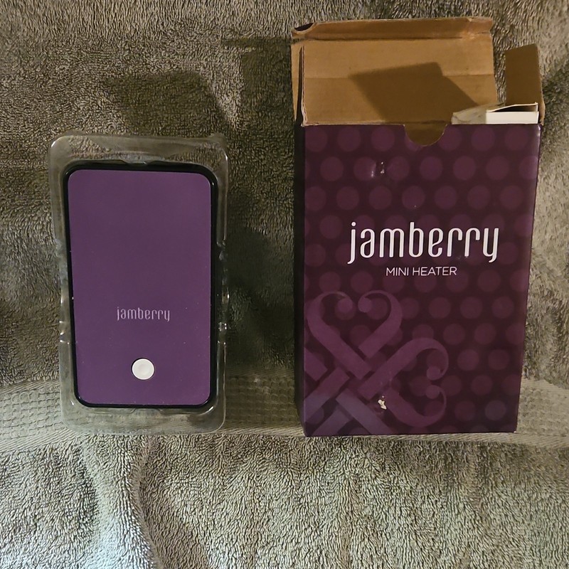 Jamberry Mini Heater Compact Electric Nail Wrap Heater, Purple