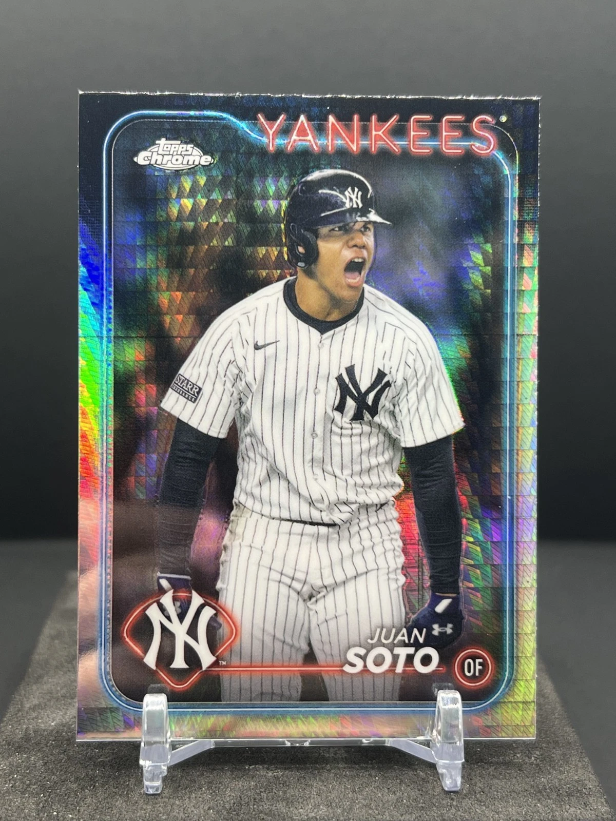 2024 Topps Chrome Update Series - Juan Soto #USC1 Prism Refractor