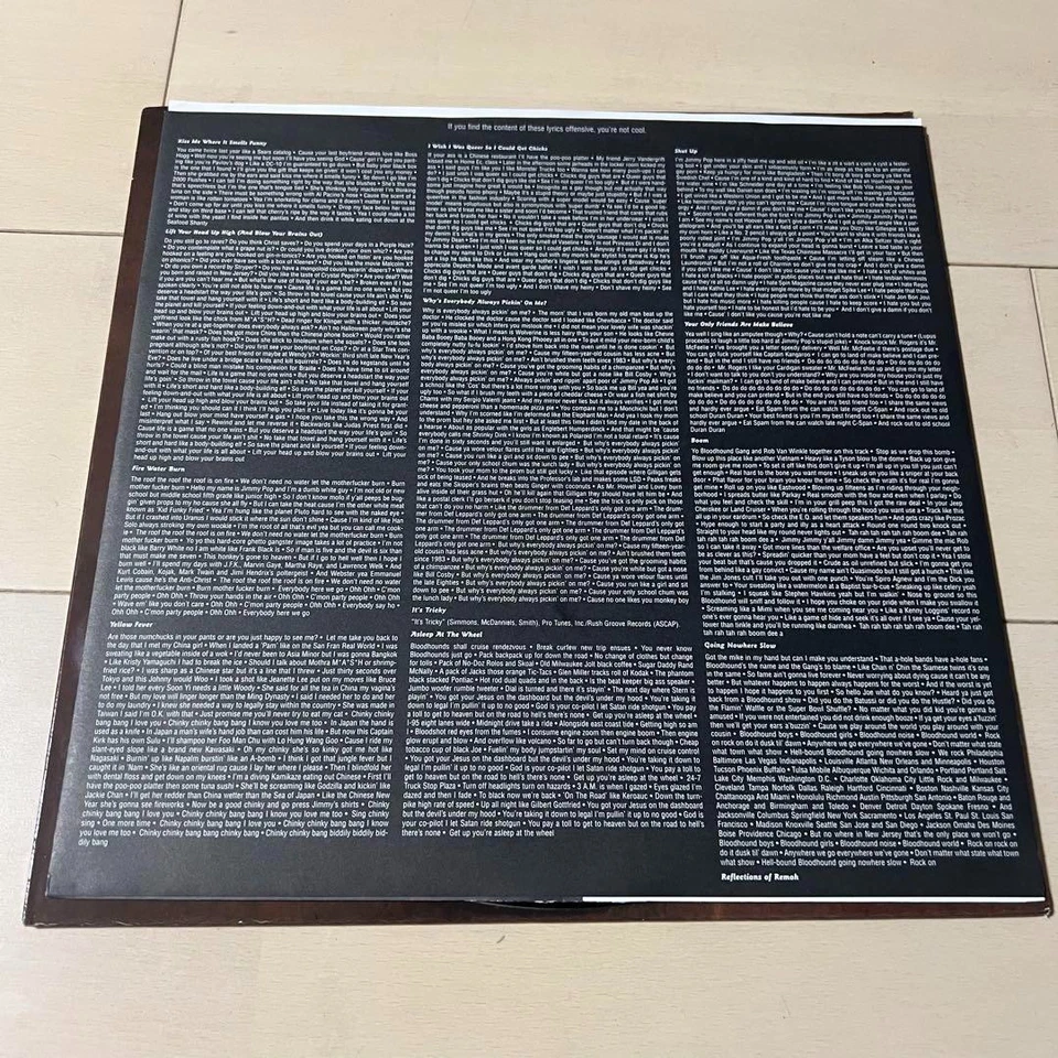 Bloodhound Gang  One Fierce Beer Coaster LP Foto 4 de 4