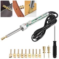 Electric Leather Heat Edge Creaser Machine Sealing Stamping Heater AC 100-230...