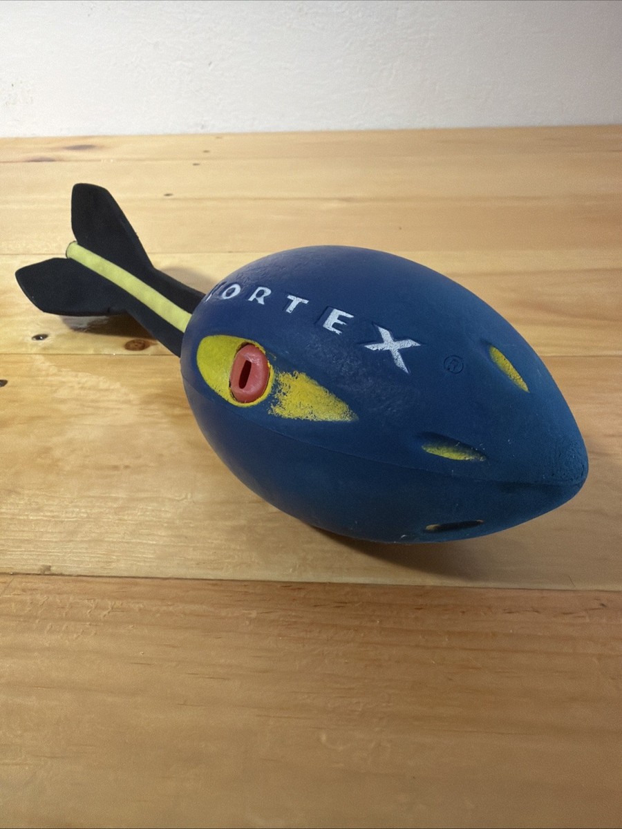 VTG Original 90s NERF Vortex Howler Foam Tailed Football Blue