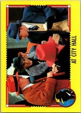 1990 Topps Dick Tracy Movie #39 At City Hall