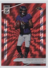 2024 Panini Donruss Elite Aspirations Shimmer /875 Lamar Jackson #75 0rd2