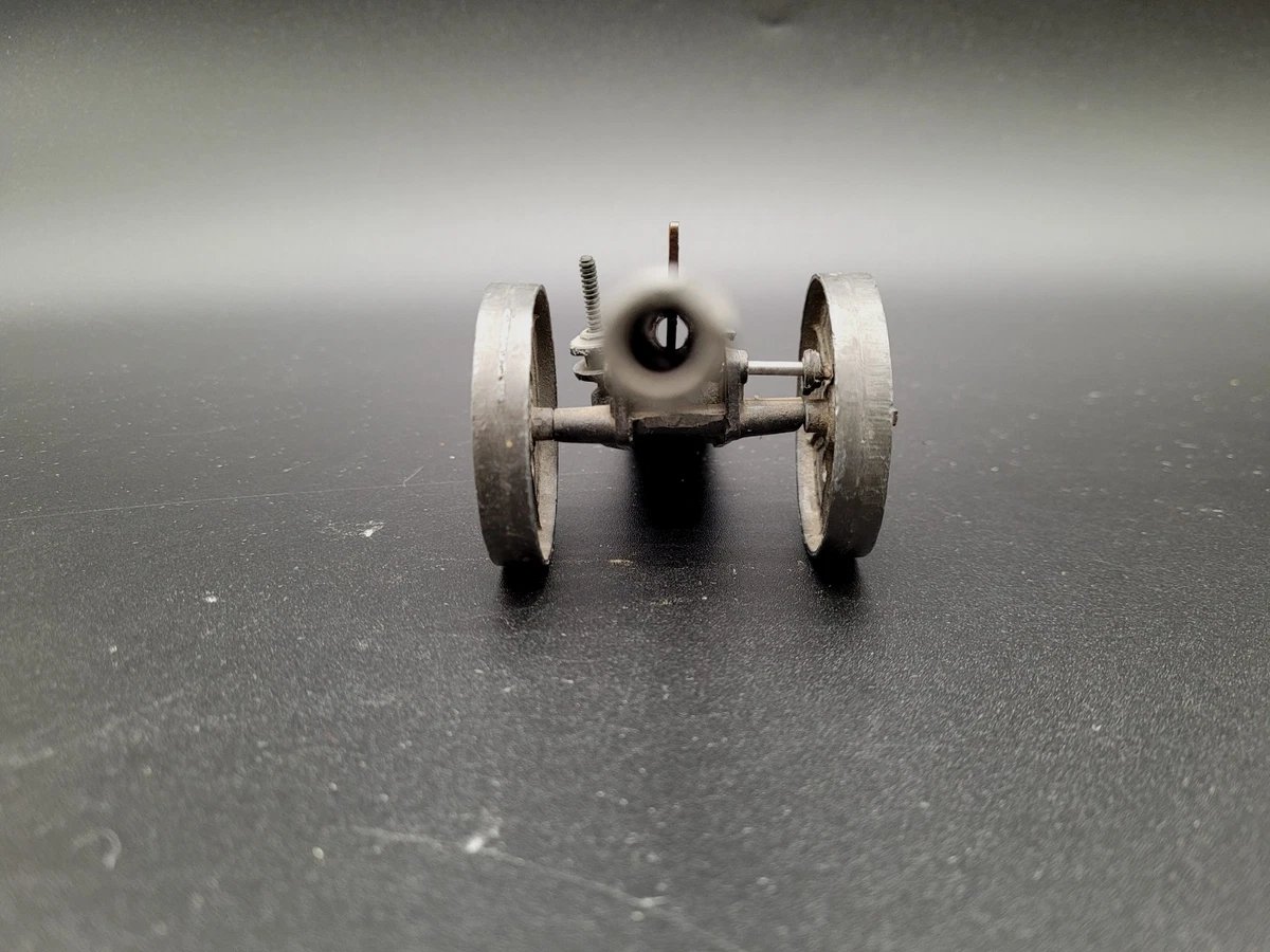Antique 1915 Cast Iron - World War I - England - Toy Military Cannon - Rd 388707