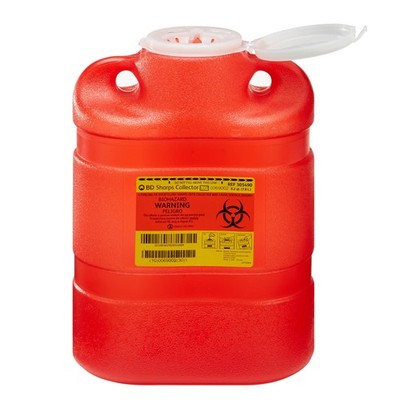 BD Sharps Container 2.05 gal. Vertical Entry