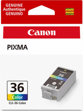 Canon CLI-36 Genuine Color Ink Tank, Compatible with Mini320, Mini260, Ip100, Ip