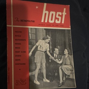 The Metropolitan Host Vol. 20 No. 22 November 27, 1943 Original