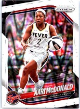 2025 Panini Prizm WNBA #10 Aari McDonald White Seismic Prizms