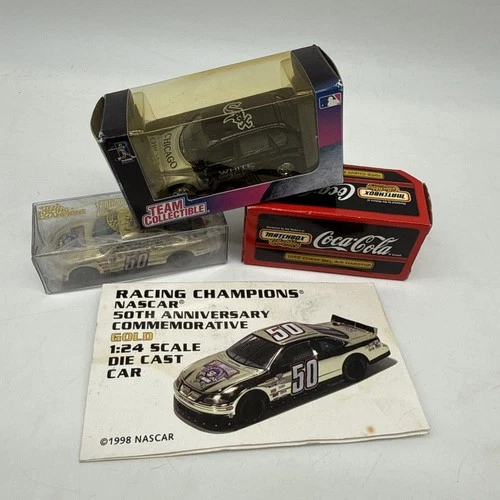 Vintage Matchbox Coca-Cola COKE VW CONCEPT 1  Die Cast Car +Racing Champions LOT