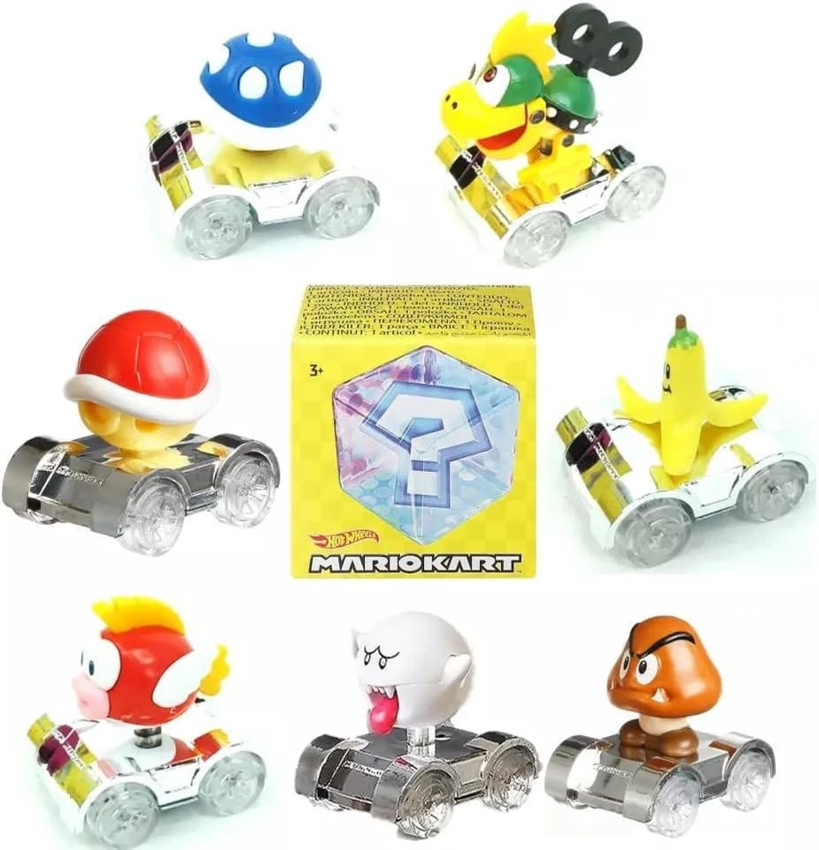 Hot Wheels Mario Kart Series 3 BLIND BOXES Pack of 5 - Image 2 of 4
