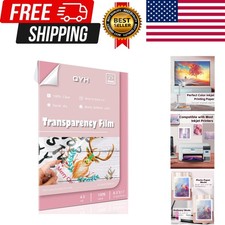 Transparency Film Paper Clear for Overhead Projector Transparencies and Inkjet S