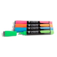 U Brands Liquid Chalk Markers For Blackboard, Chalk Board, and Dry Erase Boards,
