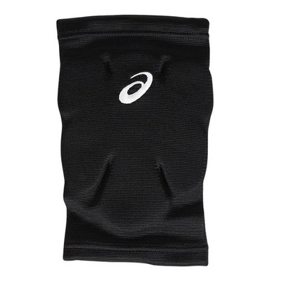 Asics Volleyball Knee Supporter Support Pad Black x White 3053A174 Japan