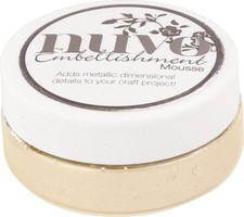 2 Pack - Nuvo Embellishment Mousse-Toasted Almond - NEM-829