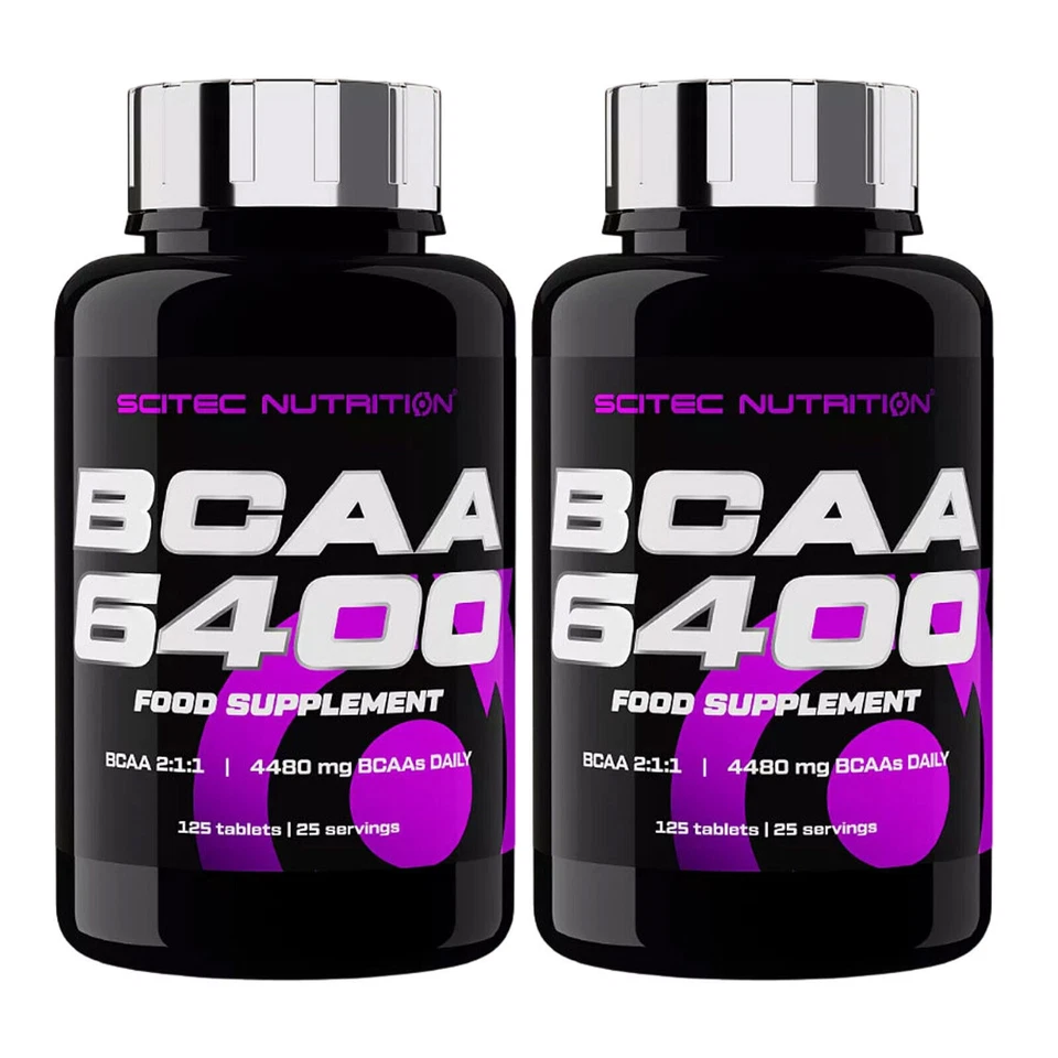 SCITEC BCAA 6400 - Essential BCAA Amino Acids Top Quality Muscle Growth Tablets - Image 4 of 4