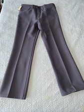 Wrangler Wrancher Boot Jeans 34x29 Reg FIt Deadstock Gray Pleated 82GY NWT USA