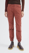 NEW Nili Lotan 345 Cropped French Military Pants sz 12 in Henna