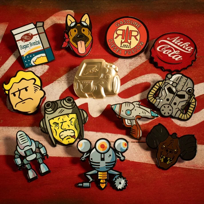 Fallout Mystery Pins Bethesda Series Rare and Limited Edition Official Merch - Image 2 of 4
