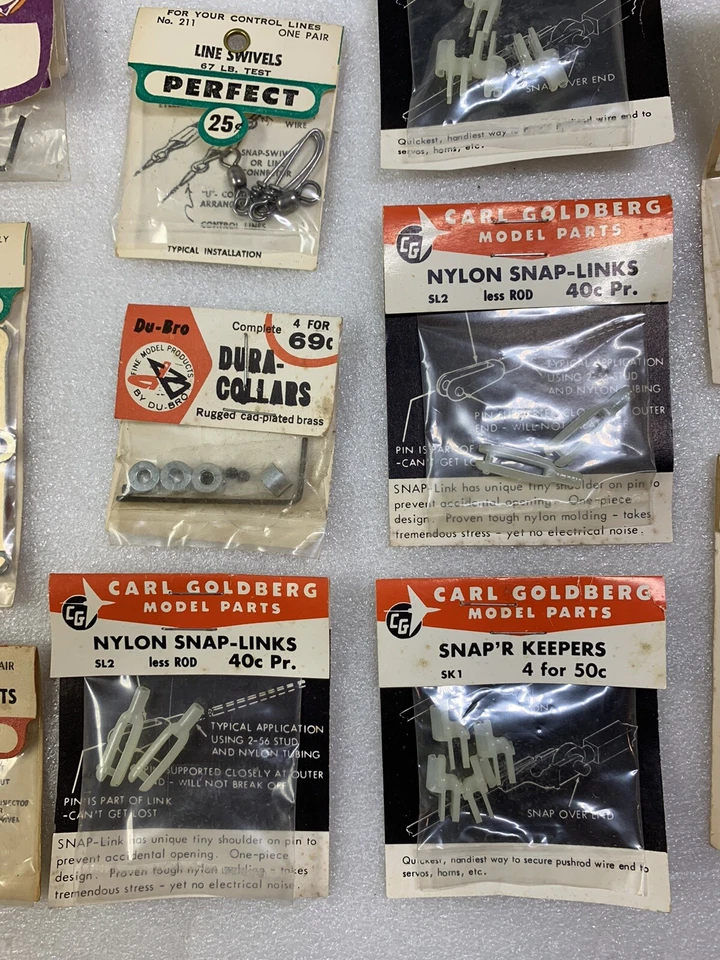 Carl Goldberg Pylon FOX VECO GUILLOW'S & OTHERS RC Airplane Parts Lot  - Image 3 of 4