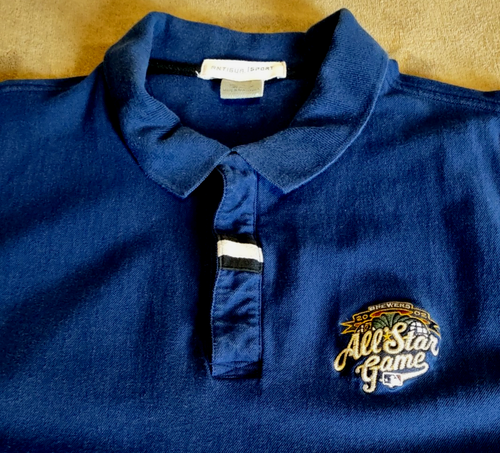 Milwaukee Brewers MLB 2002 All Star Game Antiqua Sport POLO SHIRT Size XXL - Picture 3 of 7