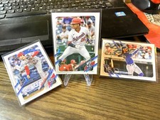2021 Topps Update : MLB All Stars Game inserts -FLAT SHIP-40% off of 4 or more