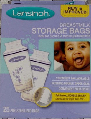 Lansinoh Breastmilk Storage Bags 25 each 