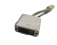 Apple A1305 Thunderbolt Mini Display Port to DVI Cable Monitor Adapter Genuine