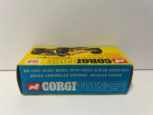 Corgi Toys 159 Cooper Maserati F1, Boxed, Original, 1960's. Rare, Vintage. - Picture 9 of 15