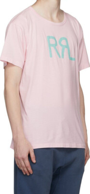 Ralph Lauren RRL Lightweight Cotton Jersey Double RL Logo T-Shirt