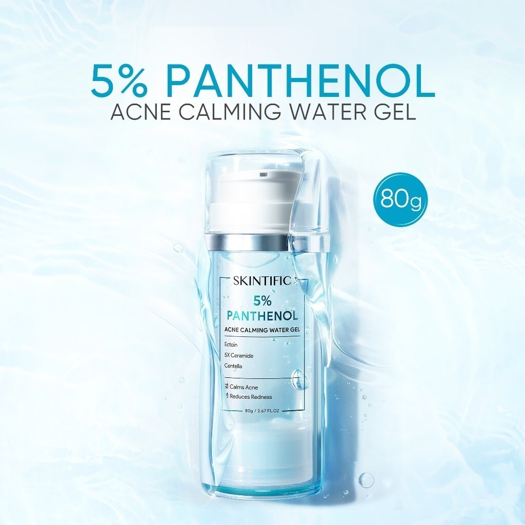 SKINTIFIC Acne Calming Water Gel 80g US Free Tax | eBay