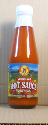 300ml Chunky Red Hot Sauce von Chief Brands aus Trinidad and Tobago