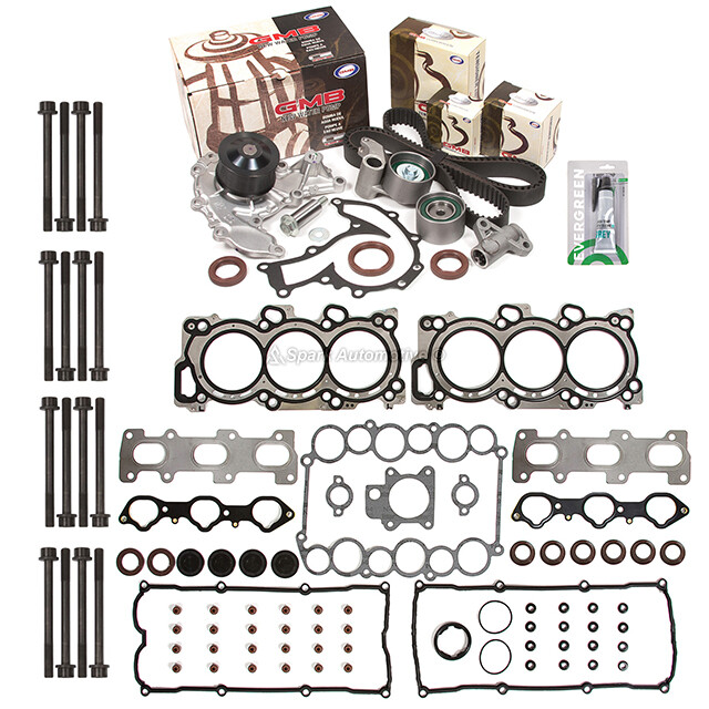 Head Gasket Set & Timing Belt Kit With Water Pump - Fits 1998-2002 Honda Accord, Acura CL, Odyssey, Isuzu Oasis F23A Engines - View #3