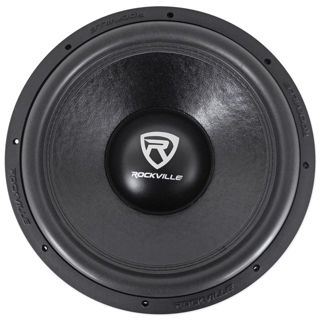 Rockville W15K6D4 V2 15" 4000w Subwoofer Sealed Sub Box Mono