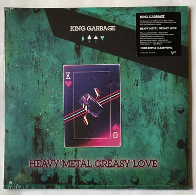King Garbage Heavy Metal Greasy Love Coke Bottle Vinyl LP New IPC239LP