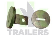 Trailer Ring Eye Hitch Lock, Towing Eye Lock, Drawbar Lock, 40mm 50mm eye, Agri