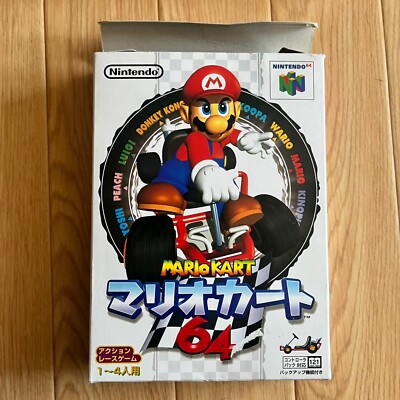 Mario Kart 64 Boxed with Manual Nintendo 64 N64 In stock 1996 From