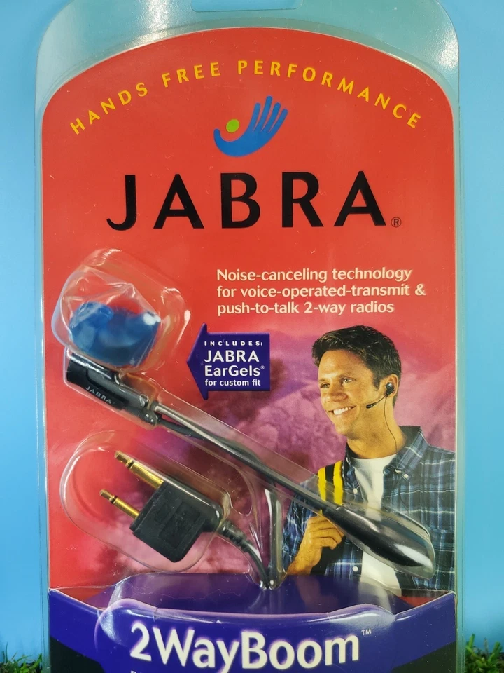 Jabra Hands Free 2-Way Talk 2-WayBoom for VOX & PTT 2-WAY RADIOS (NEW-OLD-STOCK) - Image 3 of 4