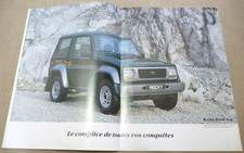 1994 DAIHATSU ROCKY 4X4 Catalogue Brochure Pub Folder Prospekt Dépliant French