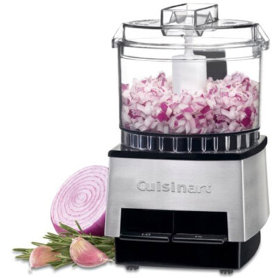 Cuisinart DLC-1SSFR Mini-Prep Food Processor, Brushed Metal