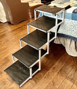 SeezSSA Foldable Portable Pet Stairs