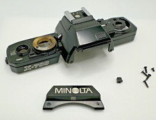 GENUINE MINOLTA X700 TOP COVER WITH SCREWS AND NAME PLATE
