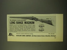 1971 Richland Arms Model 711 Shotgun Ad - The ultimate in waterfowl guns